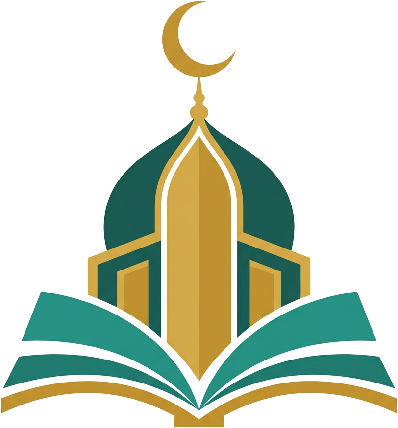 Logo Madrasa Union : coupole et livre ouvert